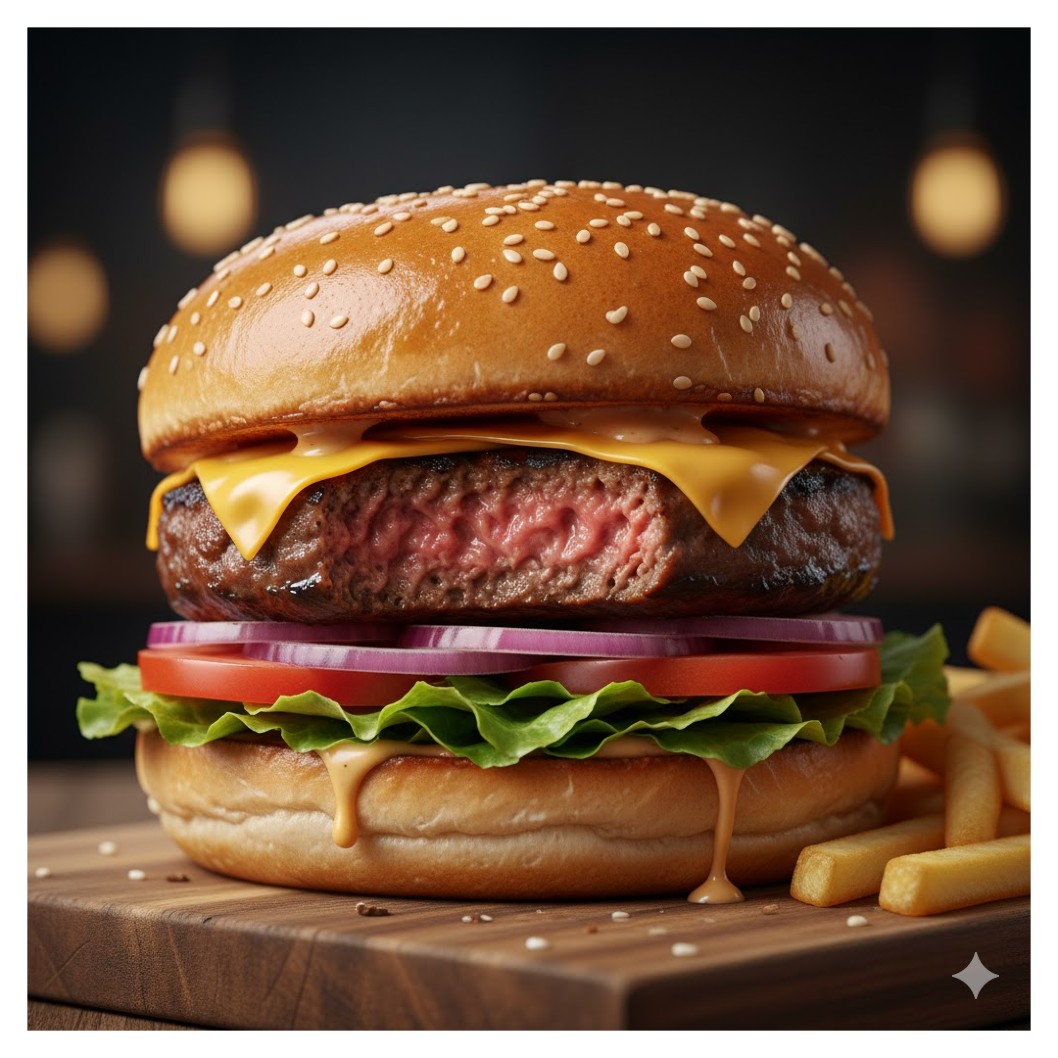 Hamburger illustration